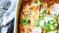 Beef Enchilada Casserole with Zucchini Beef Enchilada Casserole with Zucchini