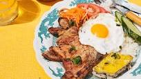 Broken rice with pork chop Broken rice with pork chop