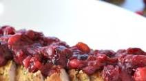 Herb Crusted Pork Tenderloin w/ Cranberry Chutney Herb Crusted Pork Tenderloin w/ Cranberry Chutney