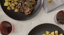 Oven-Roasted Steak, Potatoes, and Mushrooms Oven-Roasted Steak, Potatoes, and Mushrooms
