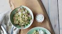 Lamb Leg Steak with Quinoa Salad Lamb Leg Steak with Quinoa Salad