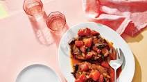 Watermelon-Braised Pork Shoulder Steaks Watermelon-Braised Pork Shoulder Steaks