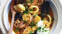 Spanish seafood stew with aioli Spanish seafood stew with aioli