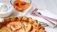 Peach Custard Pie Peach Custard Pie