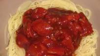Bruschetta Strozzapreti (Curly Pasta) Bruschetta Strozzapreti (Curly Pasta)