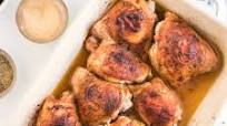 Oven-Baked Chicken Thighs Oven-Baked Chicken Thighs