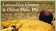 Lancashire Cheese and Onion Plate Pie Lancashire Cheese and Onion Plate Pie
