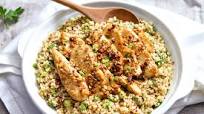 Garlic Lime Chicken Tenders and Quinoa Garlic Lime Chicken Tenders and Quinoa