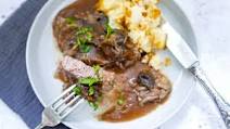 Slow Cooker Smothered Steak Recipe Slow Cooker Smothered Steak Recipe