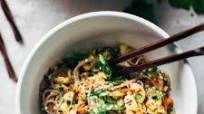 Chopped Chicken Sesame Noodle Bowls Chopped Chicken Sesame Noodle Bowls