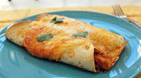 Fish enchiladas with red sauce Fish enchiladas with red sauce