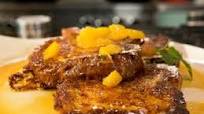 Brioche French Toast with Orange Marmalade Syrup Brioche French Toast with Orange Marmalade Syrup