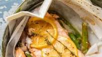 Lemon Butter Salmon in Parchment Lemon Butter Salmon in Parchment