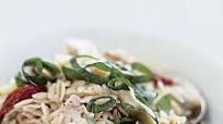 Lemony Orzo with Tuna and Artichoke Hearts Lemony Orzo with Tuna and Artichoke Hearts
