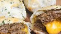 Cheeseburger Biscuit Bombs Cheeseburger Biscuit Bombs