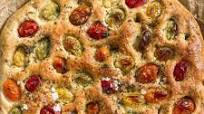 Vegan Focaccia With Tomatoes Vegan Focaccia With Tomatoes