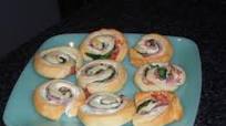 CHEESY SPINACH PINWHEELS CHEESY SPINACH PINWHEELS