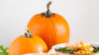 Parmesan Pumpkin Quinoa with Asparagus and Shrimp Parmesan Pumpkin Quinoa with Asparagus and Shrimp