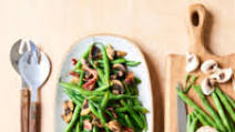Green Beans With Mushrooms And Bacon Green Beans With Mushrooms And Bacon