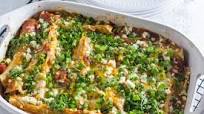 Low FODMAP Chicken Enchiladas Low FODMAP Chicken Enchiladas