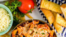 Instant Pot Chicken Parmesan Pasta Instant Pot Chicken Parmesan Pasta