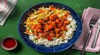 Cal Smart Spicy Chicken Bites with Carrot and Green Onion Slaw Cal Smart Spicy Chicken Bites with Carrot and Green Onion Slaw
