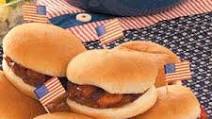 Barbecued Hamburgers Barbecued Hamburgers