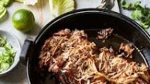 Slow-cooker Chinese pulled pork with little gem wraps Slow-cooker Chinese pulled pork with little gem wraps