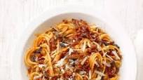 Spaghetti with Sausage-Mushroom Sauce Spaghetti with Sausage-Mushroom Sauce