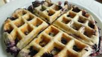 Blueberry lemon waffles Blueberry lemon waffles