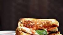 Pizza Margherita Grilled Cheese Pizza Margherita Grilled Cheese