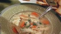 Mom's Hearty Chicken and Rice Soup Mom's Hearty Chicken and Rice Soup