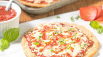Pepperoni Pizza on 3-Ingredient Crust Pepperoni Pizza on 3-Ingredient Crust