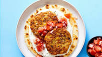 Falafel Pita withTzatziki Falafel Pita withTzatziki