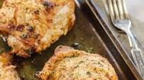 Crispy Baked Chicken Thighs Crispy Baked Chicken Thighs