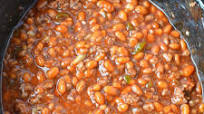 Slow Cooked Baked Beans with Ground Beef Slow Cooked Baked Beans with Ground Beef