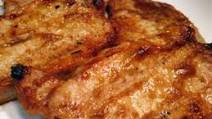 Grilled Pork Chops with Peanut Marinade Grilled Pork Chops with Peanut Marinade