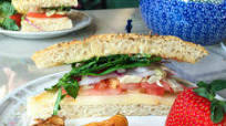 Focaccia and Pesto Breakfast Sandwich Focaccia and Pesto Breakfast Sandwich