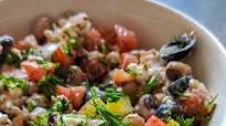 Greek black eyed pea salad Greek black eyed pea salad