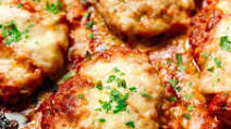 Keto Chicken Parmesan (Chicken parm) Keto Chicken Parmesan (Chicken parm)