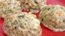 Pork and Tofu Meatballs 豬肉豆腐球 Pork and Tofu Meatballs 豬肉豆腐球