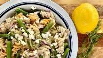 Lemon Dill Mediterranean Salmon Pasta Recipe Lemon Dill Mediterranean Salmon Pasta Recipe