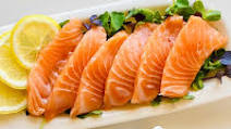 Salmon Sashimi Salmon Sashimi