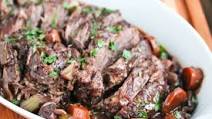 Slow Cooker Red Wine Pot Roast Slow Cooker Red Wine Pot Roast