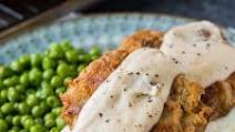 Chicken Fried Hamburger with White Gravy Chicken Fried Hamburger with White Gravy