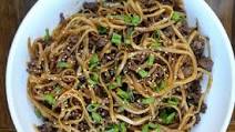 Easy Mongolian Ground Beef Noodles Easy Mongolian Ground Beef Noodles