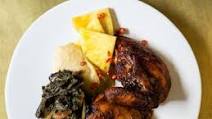 Air Fryer Jerk Chicken with Spicy BBQ Sauce Air Fryer Jerk Chicken with Spicy BBQ Sauce
