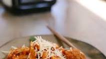 Slow Cooker Baked Ziti with Meatballs Slow Cooker Baked Ziti with Meatballs