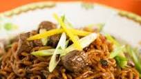 Ram-Don (Jjapaguri) Noodles with Steak from movie Parasite Ram-Don (Jjapaguri) Noodles with Steak from movie Parasite