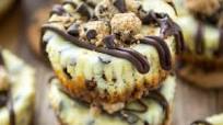 Chocolate Chip Cookie Cheesecakes Chocolate Chip Cookie Cheesecakes